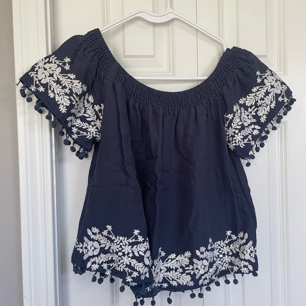 Blue blouse